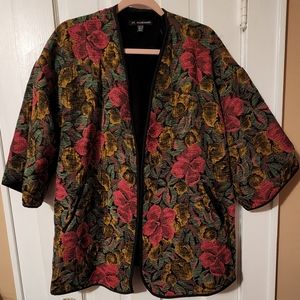 Chic Zara-Trf Floral Oversize Jacket Size S-M